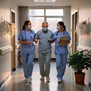 Сопровождение больного в больнице